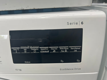 Second hand Bosch 10kg Serie 6 Front Load Washing Machine Model: WAU28490AU - Second Hand Appliances Geebung